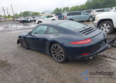 2014 Porsche 911 Carrera S z USA, uszkodzony, nr VIN WP0AB2A91ES123180